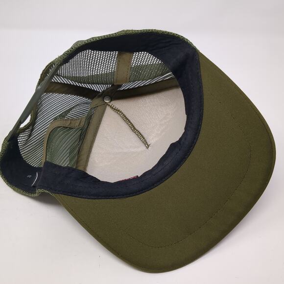 Volcom Hawaii Snapback Trucker Hat Green One Size Adjustable Embroidered Genuine - Picture 7 of 9